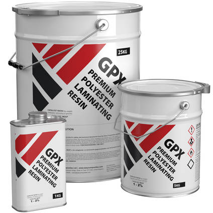 High Quality GP Polyester Laminating Resin - Range of Pack Sizes